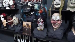 This SLIPKNOT Fan Evidently Owns The Biggest Mask Collection In The World - Metal Injection