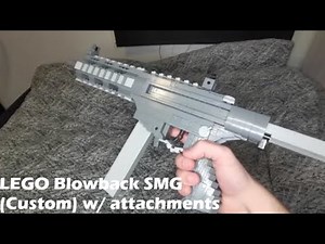 LEGO Blowback SMG (Custom) | Jim's LEGO Guns