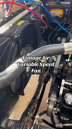 Project K10 Vintage air, variable speed radiator fan run test #classiccar #hotrod #squarebody #vintagecars | Mann Engineering