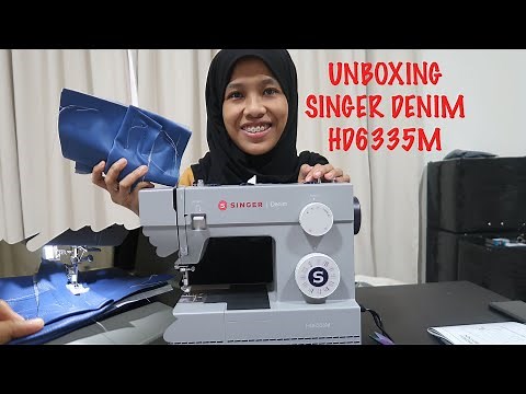 Unboxing Singer Denim HD6335M