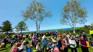 No better way to prepare for the 2023 Legs Inn season than lunch for thousands of Zoo-de-Mackinac, Inc. cycling enthusiasts! (Our season officially begins on Friday 5/26/23!) #legsinn #crossvillage #harborsprings #tunneloftrees #m119 #zoodemack | Legs Inn