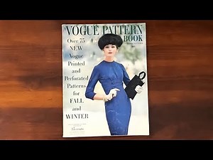 1956 October/November ASMR Magazine Flip Through: Vogue Pattern Book