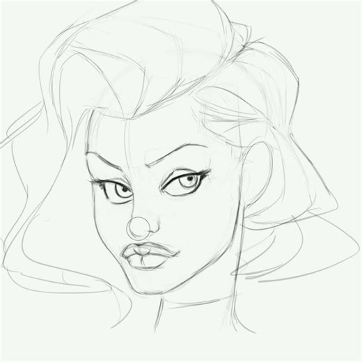 The Drawing That Created Itself: An Angelina Jolie Portrait Emerges