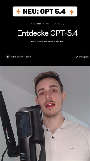 Gruselig gut: GPT 5.4 steuert jetzt deinen Computer 🖱️🤖