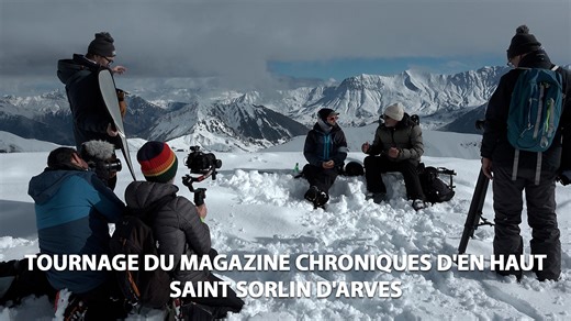 Les équipes de France 3 ont choisi le territoire de la Maurienne pour un nouveau numéro de leur magazine chroniques d'en haut. Laurent Guillaume / Chroniques d'en Haut . Créée en 1998 par le passionné Laurent Guillaume, l’émission est entièrement consacrée à l’univers de la montagne. | Maurienne TV