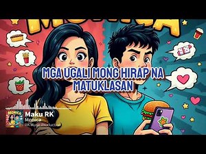 Monica - Maku RK | Official Lyrics Video | Tagalog Hugot Rap 2025