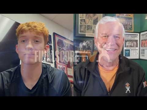 Ethan Harris - IOWA Knocks Off #1 Seed Florida