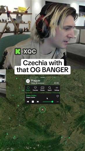 ggwpxqc on Instagram: "xQc reacting to czechia radio . . . #xqc #radiostation #radio #czechia #cz #viral"