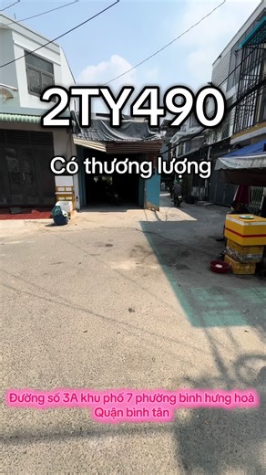 Giá: 2ty490 có thương lượng ❌NHÀ NHỎ GIÁ RẺ - MUA ĐÓN TẾT ✅Đ/C : đường số 3A - P. Bình Hưng Hoà A, Q. Bình Tân. 👉 DT: 3m x 5m - cách 1 căn ra mặt tiền đường 👉1 Trệt- 2 Lầu - 2 Phòng Ngủ - 3 Tolet 👉👉Giá: 2tỷ490 bớt Lộc 📍📍Vị Trí: NGAY TRƯỜNG HỌC BÌNH LONG Liên hệ trực tiếp qua số 0363-901-638 để biết thêm thông tin chi tiết#nhamoibinhtan #nhaduoi3ty#nhamoiduoi3ty #nha1tret2lauduoi3ty #nhadepduoi3ty