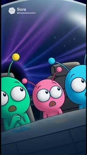 Kid aliens travel space #spacekids