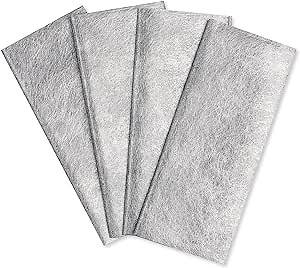 Papyrus 4 Sheet Metallic Silver Tissue Paper for Valentines, Birthdays, Crafts, DIY and More
