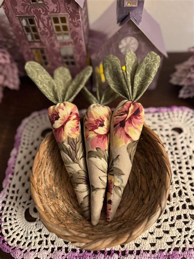 Handmade Carrots - Rustic French Country Spring Easter Decor - Etsy
