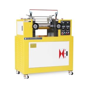 [Hot Item] PVC PE Masterbatch Lab Two Roll Open Mixing Mill for Research / Experiment