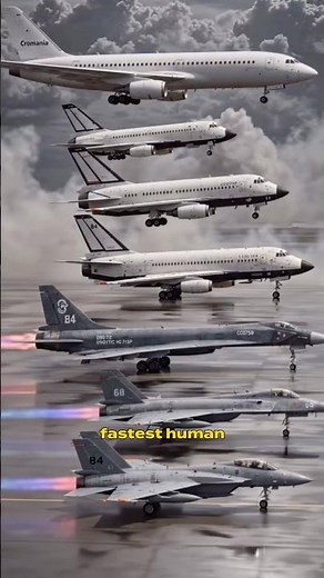 Fastest Jets & Hypersonic Vehicles | 3D Speed Comparison #engineering