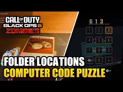 Zombies Reckoning: ALL Folder Locations & Computer Code Puzzle Solution (Easter Egg Step)