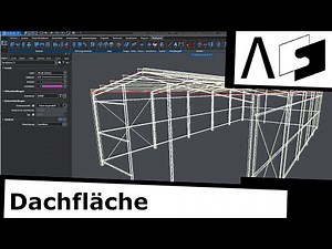 Dachfläche in Allplan einbauen