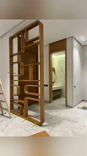 Small Living Room Partition Idea | Space Saving