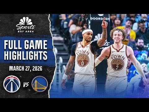 Warriors vs. Wizards highlights: Top plays in Golden State's 131-126 win | NBC Sports Bay Area