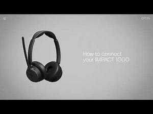 How to connect your IMPACT 1000