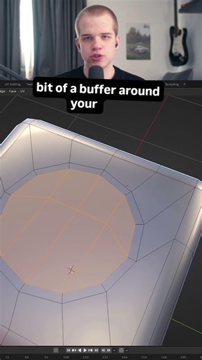 How to cut holes in your meshes - blender #blender3d #3dmodeling