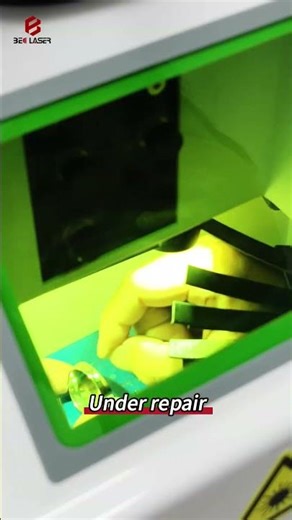 Do you know how to repair a metal ring using a BEC Laser laser welding machine?