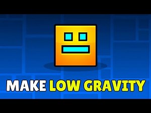 How To Make Low Gravity & Sideways Gravity In Geometry Dash 2.2 (2026) – Change Gravity Direction