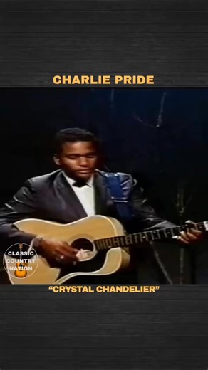 Crystal Chandelier’ by Charley Pride shines with timeless storytelling and heartfelt emotion ✨💔. A classic that sparkles with every note and never loses its glow 🎶🌟 #CharleyPride #CrystalChandelier #ClassicCountry | Classic Country Nation