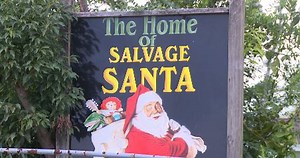 Salvage Santa is back in the workshop, making sure kids have toys/bikes for Christmas