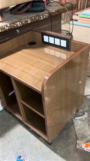 Open Box Top Round , Tebale us & Bed Side use , #subscribe #kitchen #woodenalmari #interiormaster