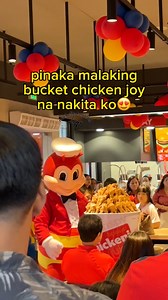 Kapag pala store blessing ni Jollibee may malaking bucket chicken joy 😍 | Jollibee Pulilan Bayan | Michelle Tagalag Vlogs