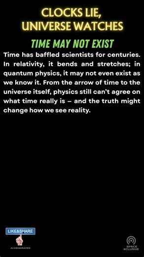 Did You Know Time Isn’t Real? Time may be an illusion. Physics can’t agree if it’s real, relative, or emergent — a cosmic mystery shaping the universe and our perception of reality. #TimeMystery,#PhysicsSecrets,#QuantumTime,#Relativity,#ArrowOfTime,#TimeIllusion,#UniverseMystery,#SpaceTime,#CosmicSecrets,#TimeWarp,#ScienceFacts,#MindBlown,#TimeTravelTheory,#QuantumPhysics,#RelativityTheory,#Cosmos,#ScienceExplained,#SpaceMystery,#TimeIsRelative,#PhysicsFact,#TimeScience,#MysteryOfUniverse,#TimeC