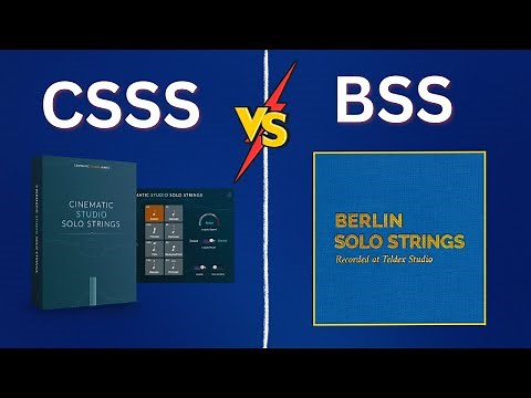 Cinematic Studio Solo Strings VS Berlin Solo Strings!