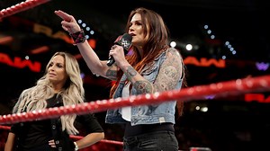 Alexa Bliss & Mickie James trade back-and-forth insults with Trish Stratus & Lita on WWE Raw ahead of their tag team match at WWE Evolution. | WWE Raw Show