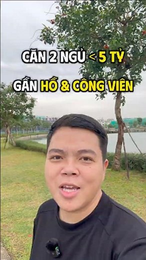 Chưa đến 5 tỷ cho căn 2 ngủ 74m2 | Gần công viên, gần hồ