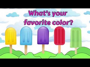 Favorite Colors Song | Learn Colors with Fun Kids Songs | with Big B's channel!