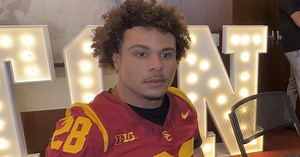 What is USC football getting in safety transfer Kennedy Urlacher?