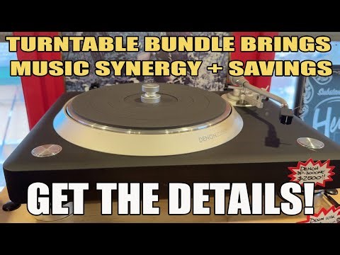 Denon + Pro-Ject Audio Turntable Bundle Makes Beautiful Music