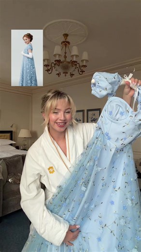 Jak Wam się podoba efekt finalny? 🥹🦋 #Bridgerton#bridgertonoutfit#bridgerton4