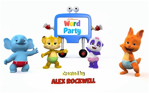【启蒙动画】Word Party 文字派对 全1-4季 全50集 英语 英文字幕 适合0-6岁