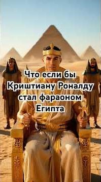 Что если бы Криштиану Роналду стал фараоном Египта