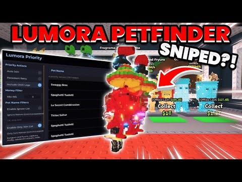 I STOLE a 1.9B/sec RAINBOW SWAGGY BROS… Using Lumora Autojoiner 😳