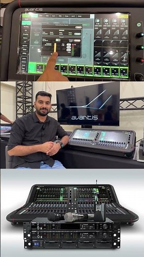 Shure RF Device Integration With Avantis Mixer