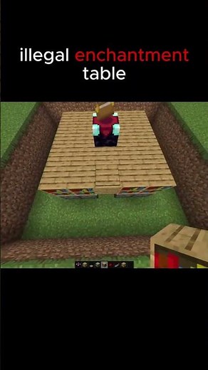 Minecraft Enchantment table design #minecraft #foryou #minecraftbuilding #mincrafttutorials