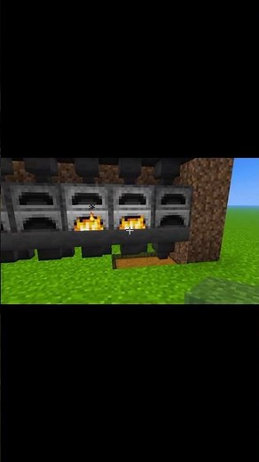 Fully Automatic Furnace in Minecraft ⚙️🔥 Creative build