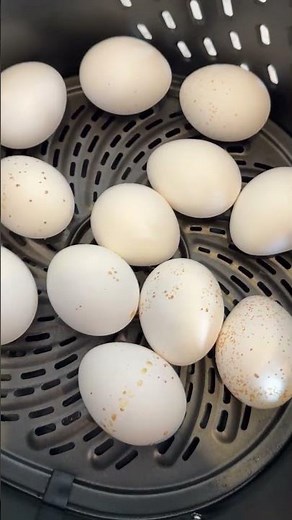 How to Make Hard Boiled Eggs in the Air Fryer | Air Fryer Hard Boiled Eggs
