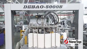 29 reactions | DEBAO-5000S middle-speed paper bucket/salad bowl machine using desktop layout, the mold, and the transmission part are isolated. The table set the mold, easy cleaning, and maintenance, to ensure the quality and hygiene products. PLC is used to control the whole electrical, photoelectric tracking and monitoring, and servo feeding. The production capacity can reach 60-80 pcs/min. | Zhejiang New Debao Machinery Co., Ltd | Facebook
