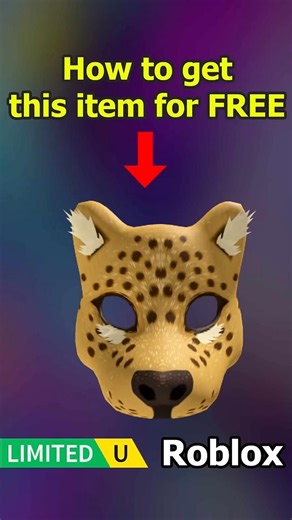FREE UGC LIMITED - HOW TO GET UGC Crookhaven Leopard Mask in Wonder Chase #roblox #freeugc #ugc