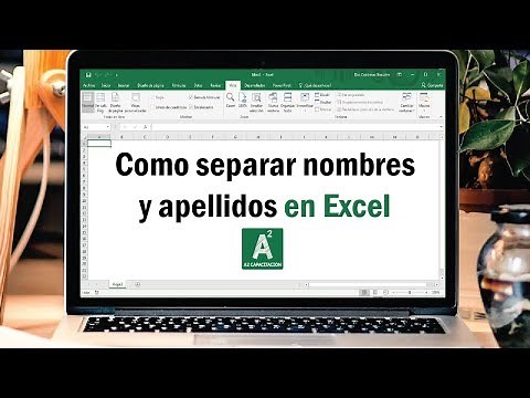 Como separar nombres y apellidos en Excel: funciones izquierda, derecha y relleno rápido