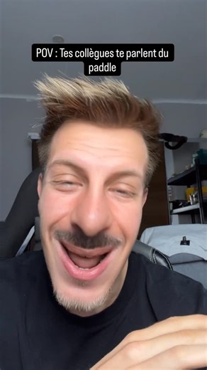 Adrian Rosati on Instagram: "Le stand up paddle, les avis divergent... #drole #humour #collègue #sport #muscu #diet"