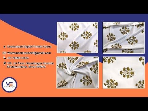 Customized Digital Printing on Fabric | High-Quality Textile Printing Service in Surat